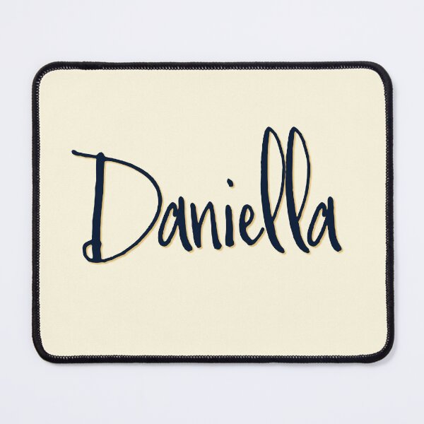 Item preview, DANIELLA personalized type design designed and sold by CharlottePlaceArt.