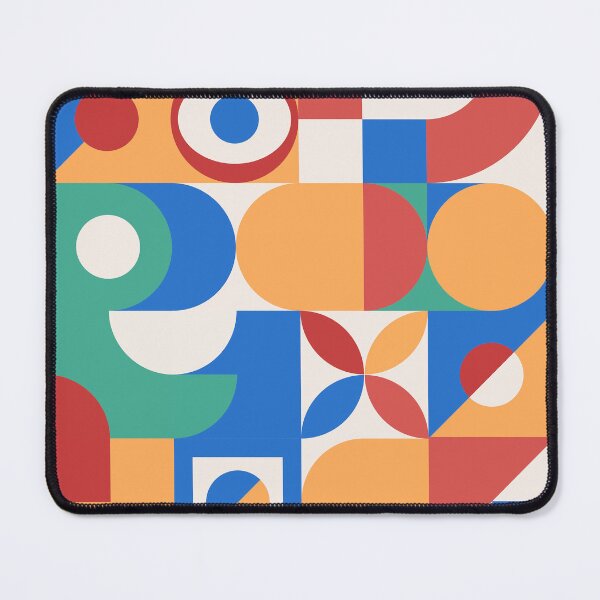 Item preview, Bauhaus Exhibition Colorful Geometric designed and sold by FaizArtShop.