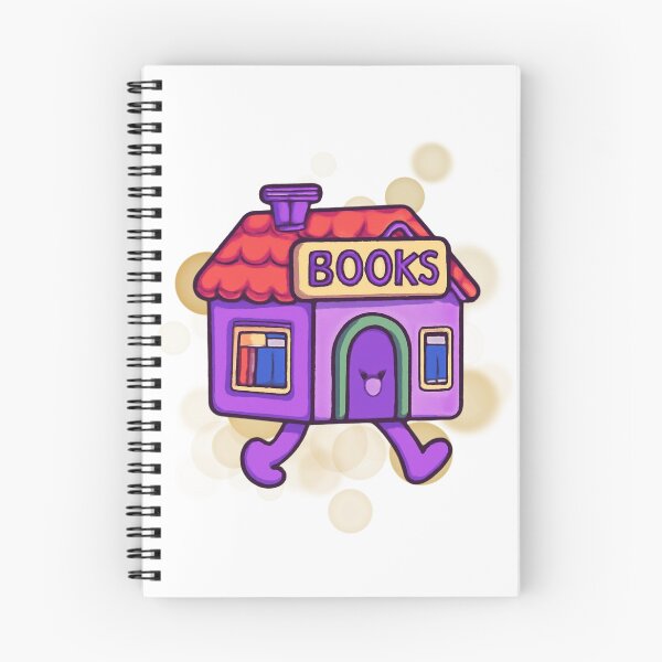Item preview, Walking Bookstore Cartoon designed and sold by iamKRUK.