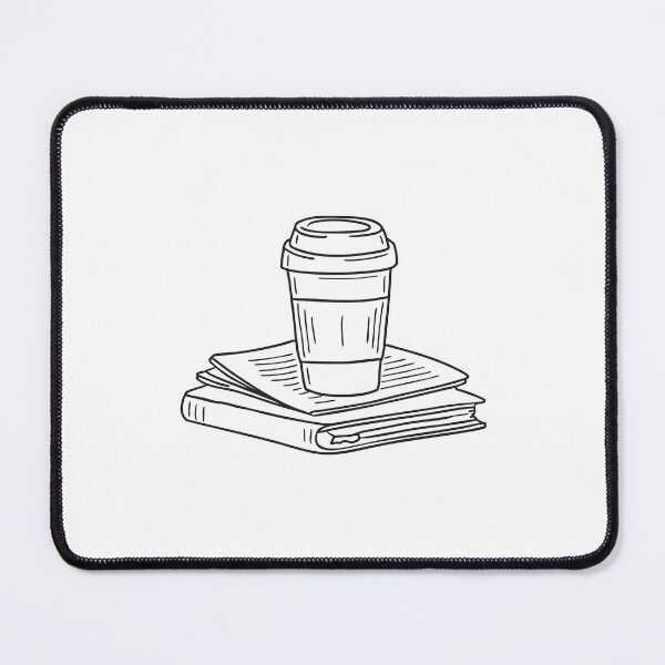 Item preview, A coffee cup resting beside spread out notes on campus stairs designed and sold by rasagamastore.