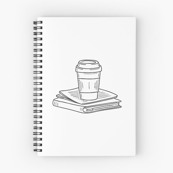 Item preview, A coffee cup resting beside spread out notes on campus stairs designed and sold by rasagamastore.