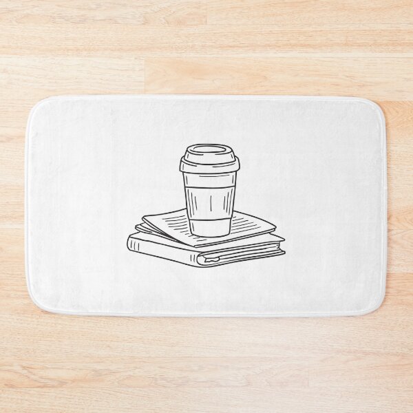 Item preview, A coffee cup resting beside spread out notes on campus stairs designed and sold by rasagamastore.