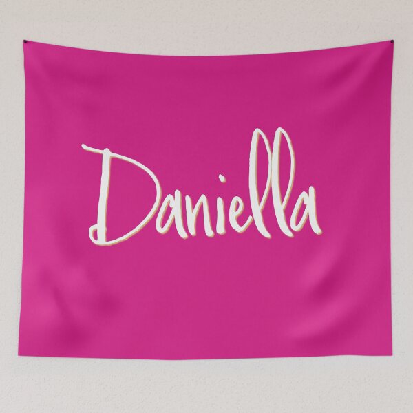 Item preview, DANIELLA personalized type design designed and sold by CharlottePlaceArt.