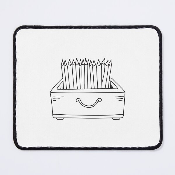 Item preview, A drawer containing multiple identical pencils neatly arranged designed and sold by rasagamastore.