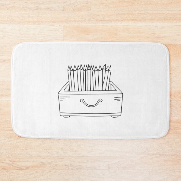 Item preview, A drawer containing multiple identical pencils neatly arranged designed and sold by rasagamastore.