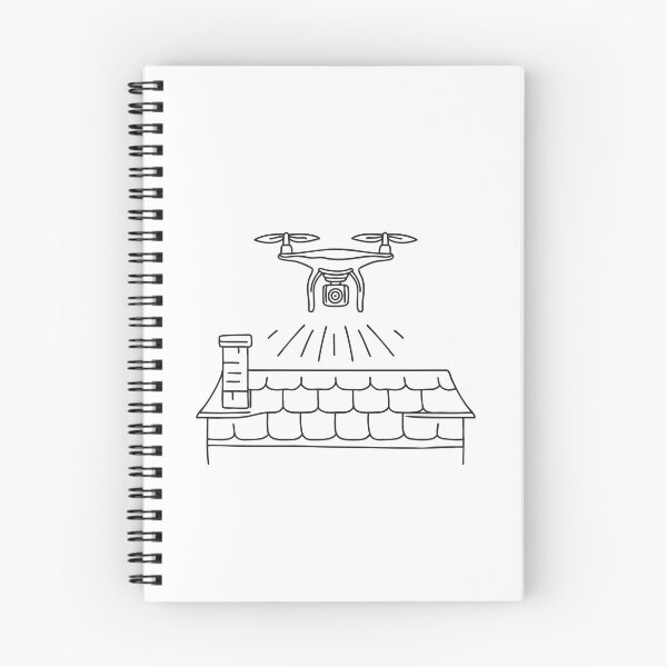 Item preview, A drone lifting off from the edge of a rooftop designed and sold by rasagamastore.