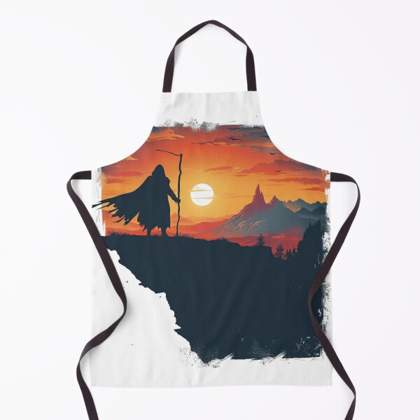 Item preview, Traveler of the Twilight - Dark Fantasy Silhouette designed and sold by VectorForge.