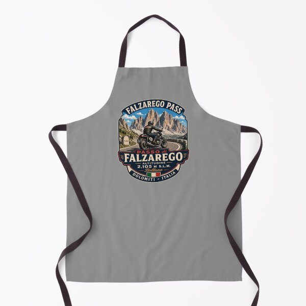Item preview, Falzarego Pass, Passo di Falzarego Italy Motorcycle Sticker TShirt 08 designed and sold by OuterShellUK.
