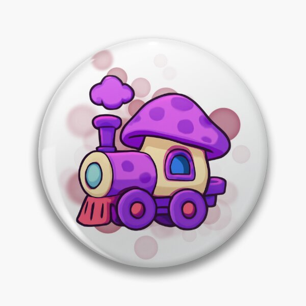 Item preview, Mushroom Express Fantasy Cartoon designed and sold by iamKRUK.