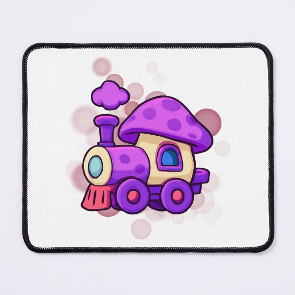 Item preview, Mushroom Express Fantasy Cartoon designed and sold by iamKRUK.