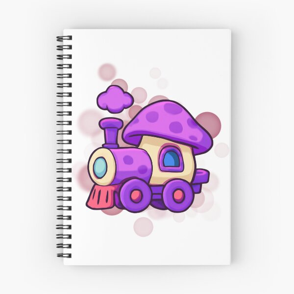 Item preview, Mushroom Express Fantasy Cartoon designed and sold by iamKRUK.