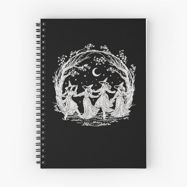 Item preview, Dancing Witches Moon Forest Vintage Pagan Halloween Magic designed and sold by PixlCrypt.