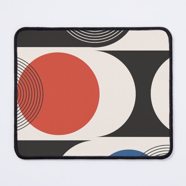 Item preview, Bauhaus Ausstellung Geometric Circles designed and sold by FaizArtShop.