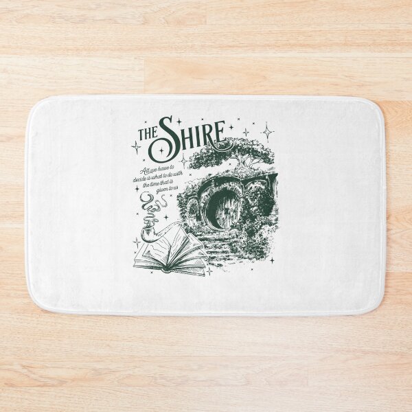 Item preview, The Shire Hobbit Door Middle Earth Fantasy Book Inspired Art designed and sold by PixlCrypt.