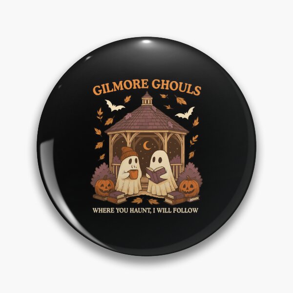 Item preview, Gilmore Ghouls Where You Haunt I Will Follow Ghost Halloween Book Lover designed and sold by PixlCrypt.