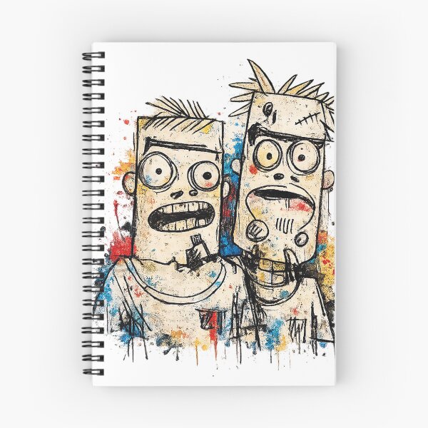 Item preview, Funny Zombie Friends Cartoon Illustration designed and sold by KARTICK DUTTA.