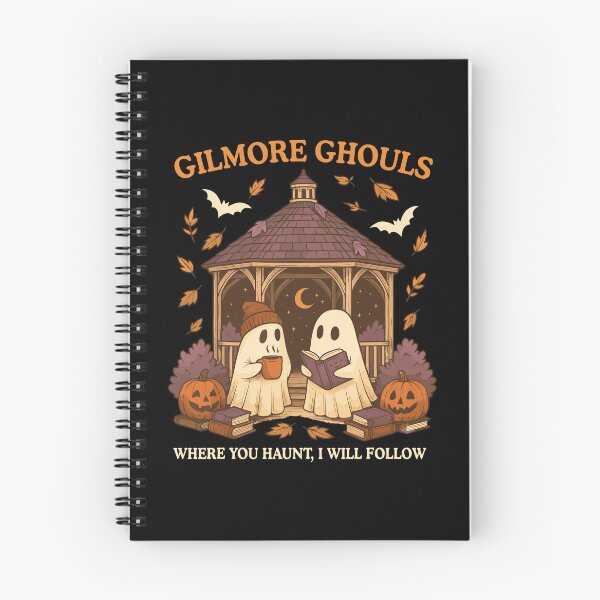 Item preview, Gilmore Ghouls Where You Haunt I Will Follow Ghost Halloween Book Lover designed and sold by PixlCrypt.