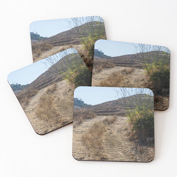 Item preview, Sunlit Stone Path Through Rural Mediterranean Village Between Dry Stone Walls Overlooking Coast designed and sold by Nmallia.