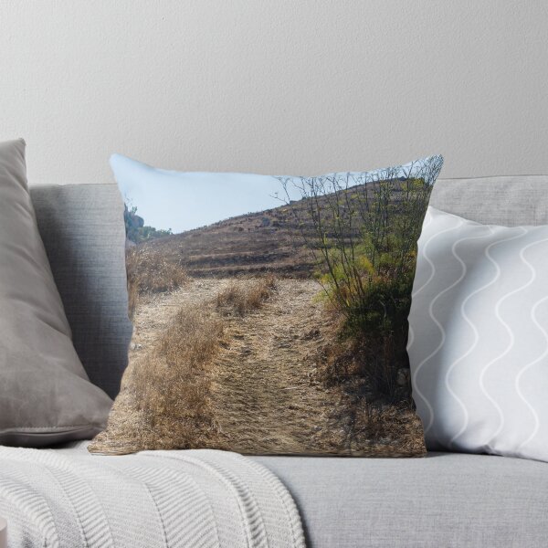 Item preview, Sunlit Stone Path Through Rural Mediterranean Village Between Dry Stone Walls Overlooking Coast designed and sold by Nmallia.