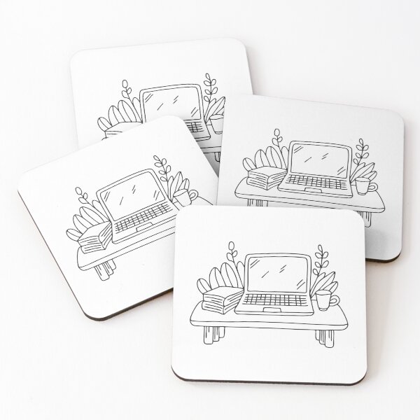 Item preview, A laptop set on a stone bench in a university courtyard designed and sold by rasagamastore.