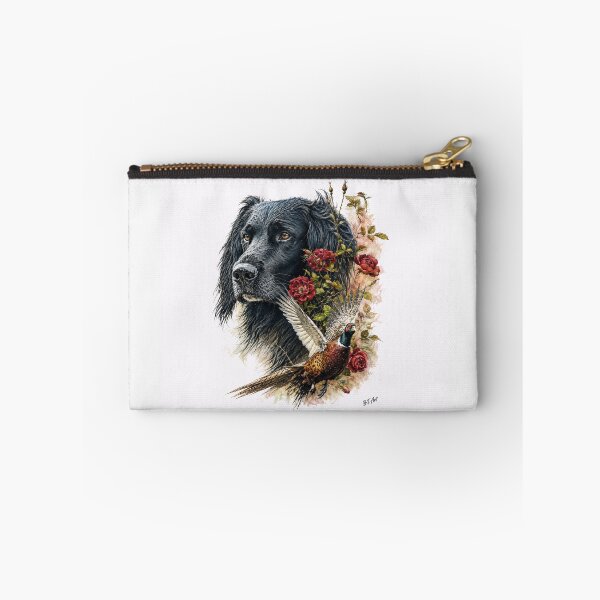 Item preview, Large Munsterlander Hunting Dog Watercolor Art , Pheasant Hunting Dog Illustration  designed and sold by TammyHunterArt.