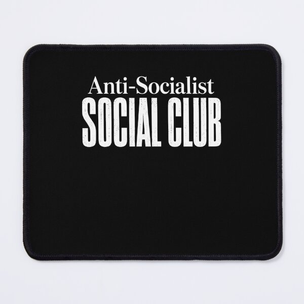 Item preview, Anti-Socialist Social Club Political Satire Conservative Statement designed and sold by PixlCrypt.