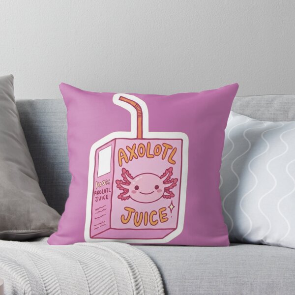 Item preview, Kawaii Axolotl Juice Box - Cute Pink Axolotl Illustration designed and sold by Purpleclomb.
