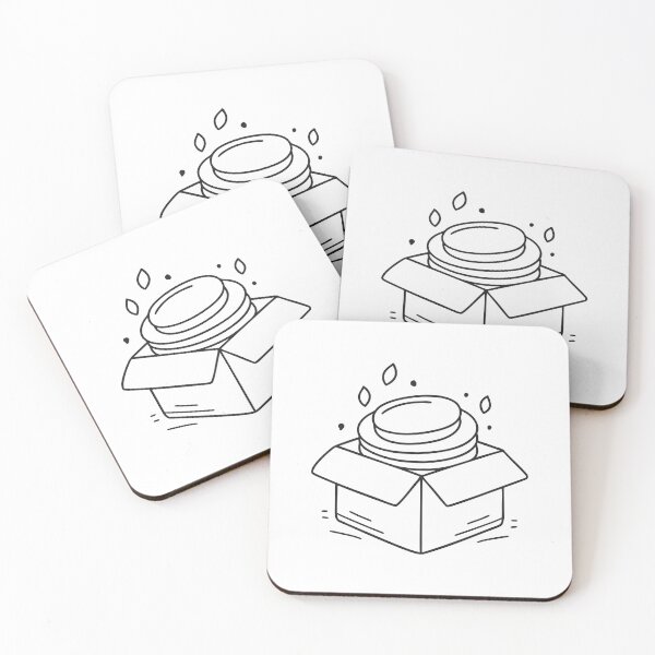 Item preview, A box being emptied with towels and plates inside designed and sold by rasagamastore.
