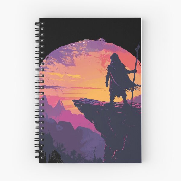 Item preview, Neon Dream Wanderer - Retro Fantasy Adventure Art designed and sold by VectorForge.