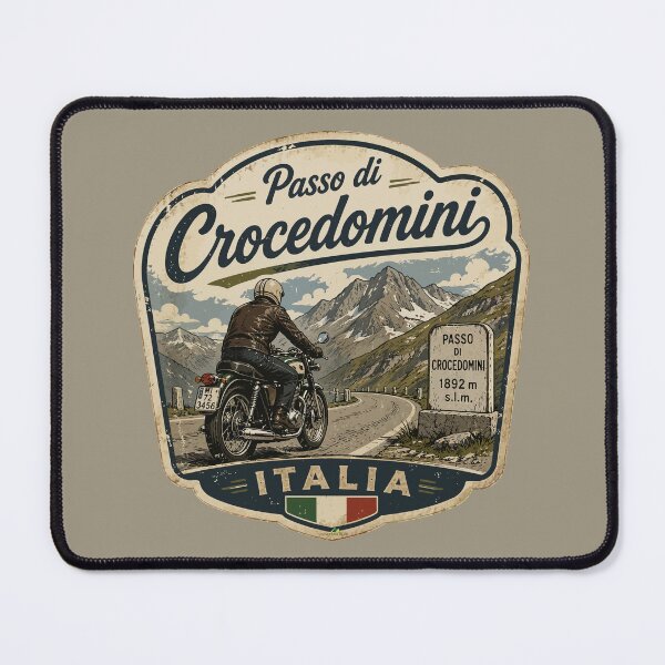 Item preview, Passo di Crocedomini, Croce Domini Pass Italy Italia Sticker TShirt 05 designed and sold by OuterShellUK.