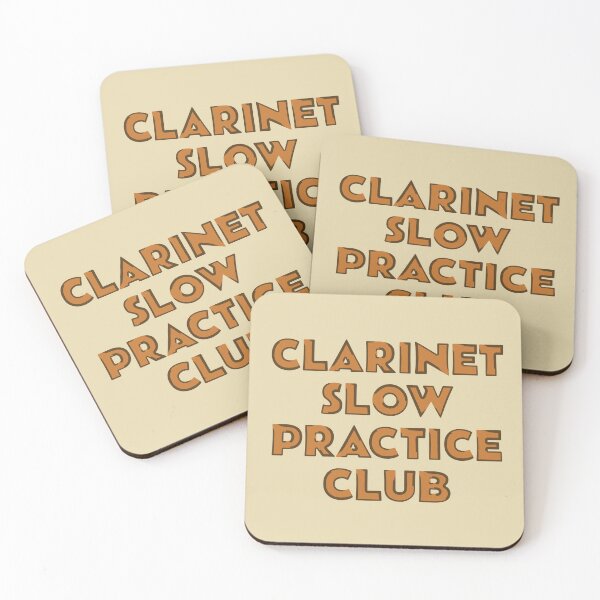 Item preview, CLARINET SLOW PRACTICE CLUB designed and sold by MOCOPOCO.