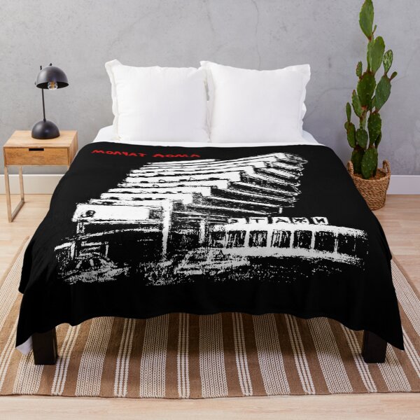 Item preview, Post Punk White Silhouette Building designed and sold by GloomRooms.