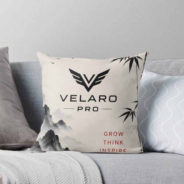 Item preview, VELARO PRO | Japanese Zen Mountain Journal | Grow Think Inspire | Minimalist Productivity Diary | Black & Red Sun Notebook designed and sold by Velaro Pro.