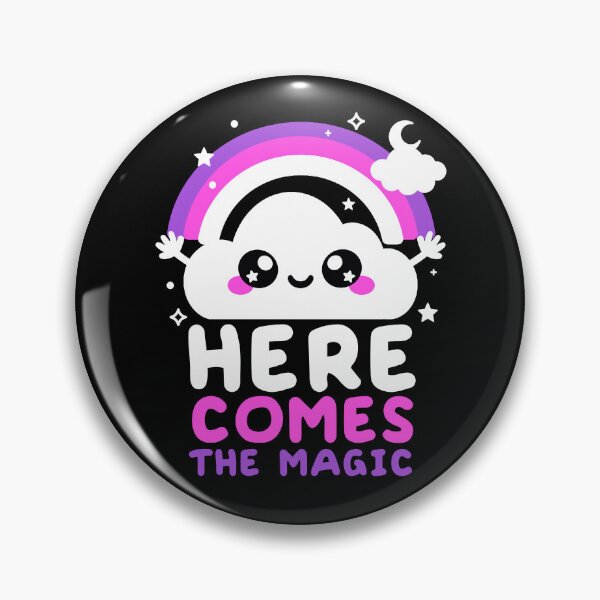 Item preview, Here Comes The Magic - Cute Magic Cloud designed and sold by NemiMakeit.