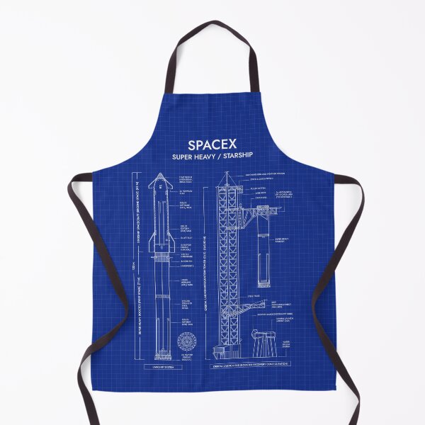 Item preview, SPACEX: Super Heavy / Starship (Blueprint) designed and sold by BGALAXY.