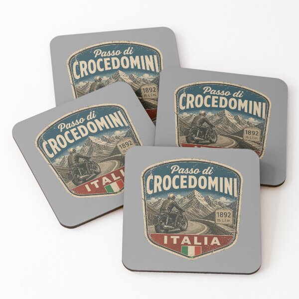 Item preview, Passo di Crocedomini, Croce Domini Pass Italy Italia Sticker TShirt 06 designed and sold by OuterShellUK.