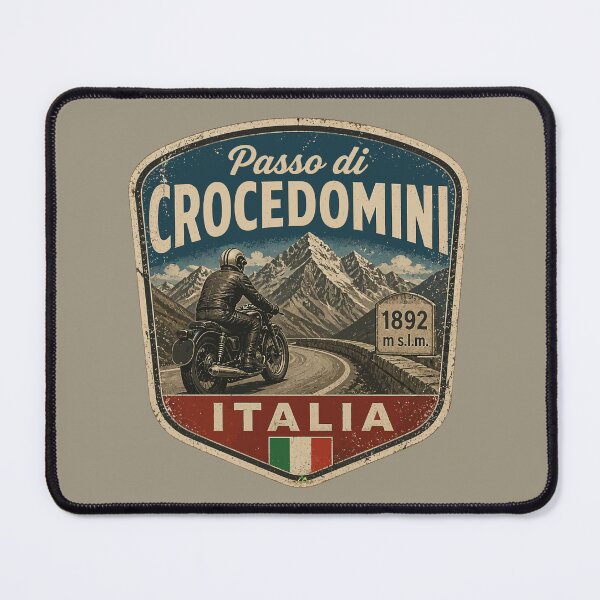 Item preview, Passo di Crocedomini, Croce Domini Pass Italy Italia Sticker TShirt 06 designed and sold by OuterShellUK.