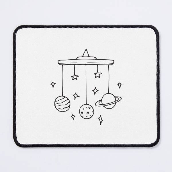 Item preview, A paper solar system model suspended above a desk designed and sold by rasagamastore.