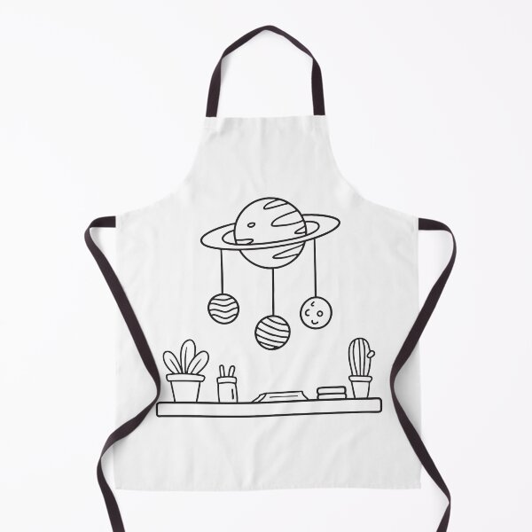 Item preview, A hanging paper solar system positioned above a work desk designed and sold by rasagamastore.