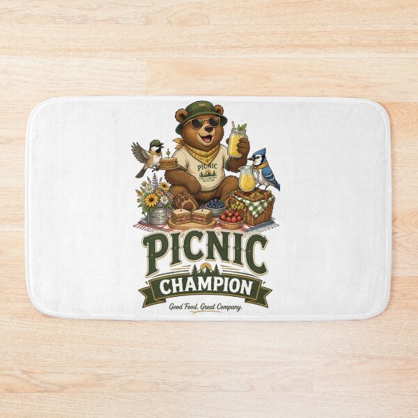 Item preview, Picnic Champion Bear designed and sold by Sovereign Supply Co..