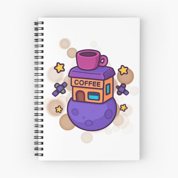 Item preview, Tiny Planet Coffee Shop Cartoon designed and sold by iamKRUK.