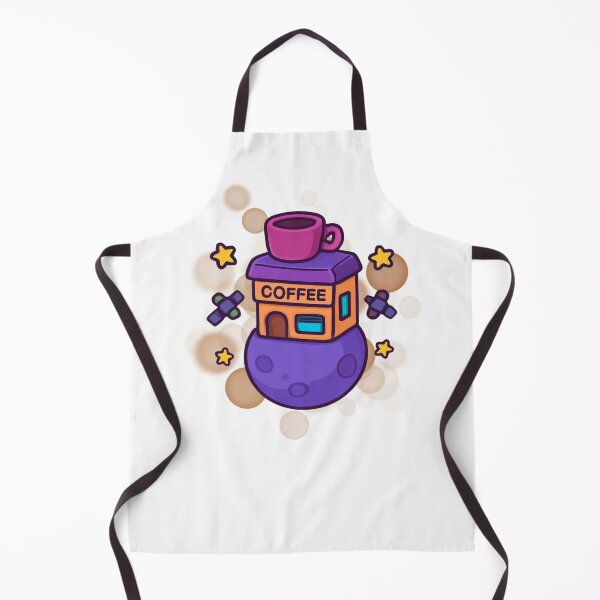 Item preview, Tiny Planet Coffee Shop Cartoon designed and sold by iamKRUK.
