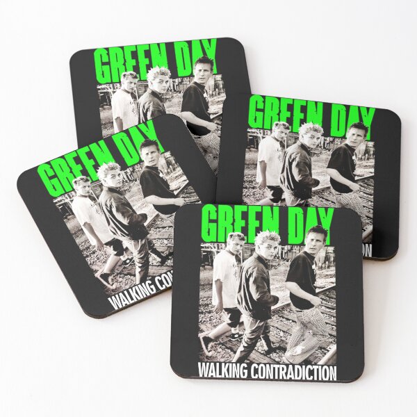Item preview, Green Day-Walking Contradiction designed and sold by thealmightees.
