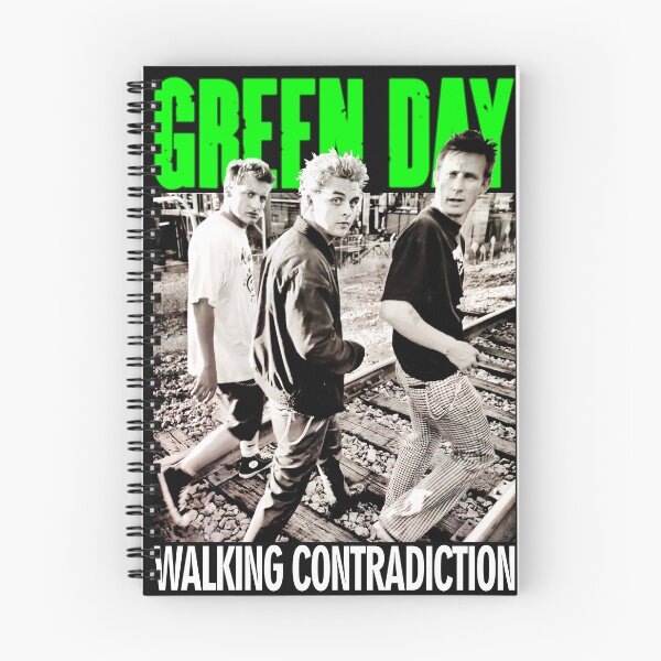 Item preview, Green Day-Walking Contradiction designed and sold by thealmightees.