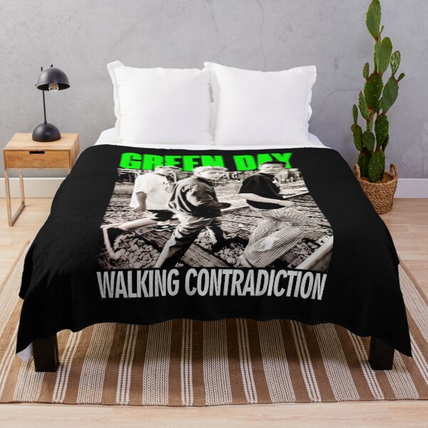 Item preview, Green Day-Walking Contradiction designed and sold by thealmightees.