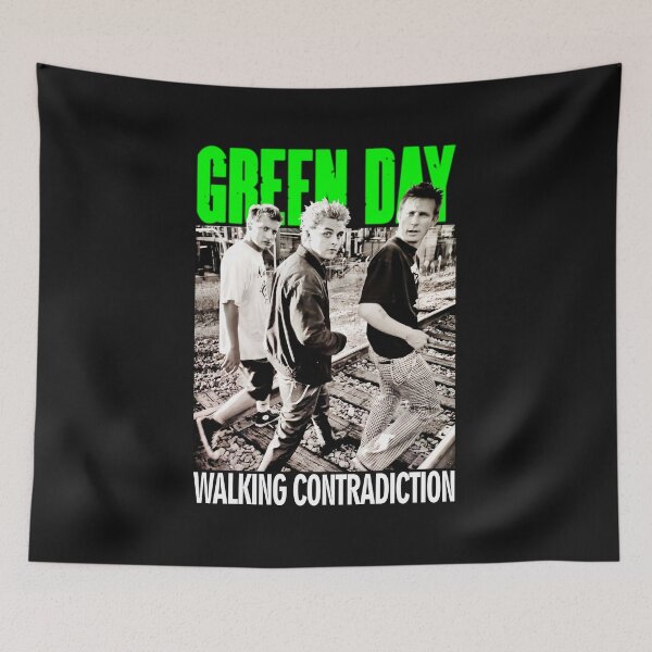 Item preview, Green Day-Walking Contradiction designed and sold by thealmightees.