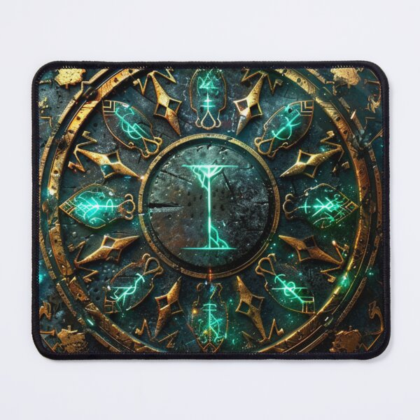Item preview, Ancient Runic Shield - Arcane Artifact Symbol designed and sold by VectorForge.