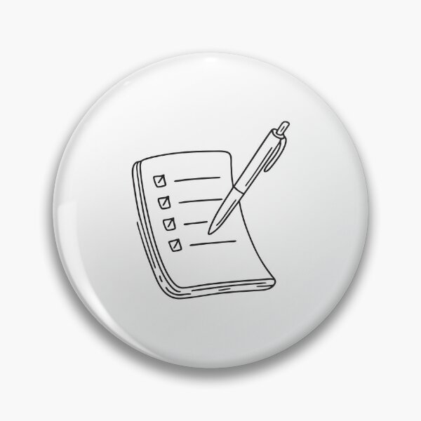 Item preview, A pen placed atop a university timetable designed and sold by rasagamastore.