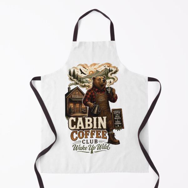Item preview, Cabin Coffee Club Bear designed and sold by Sovereign Supply Co..