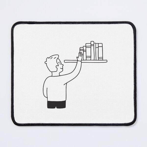 Item preview, An individual reaching up to grab a book from a shelf designed and sold by rasagamastore.